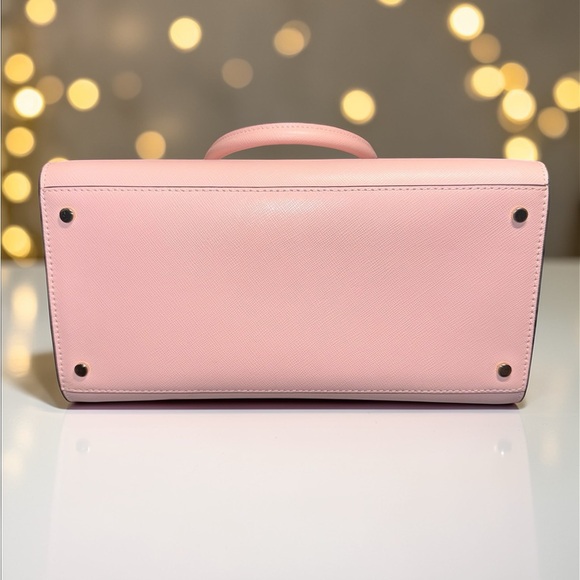 Like New ✨🩷 Kate Spade Cameron Medium Satchel Crossbody - Pink Saffiano Leather - Picture 13 of 13